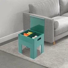 Multi-functional Decor End Table Small Side Stool for Bedroom Dorm & Small Space