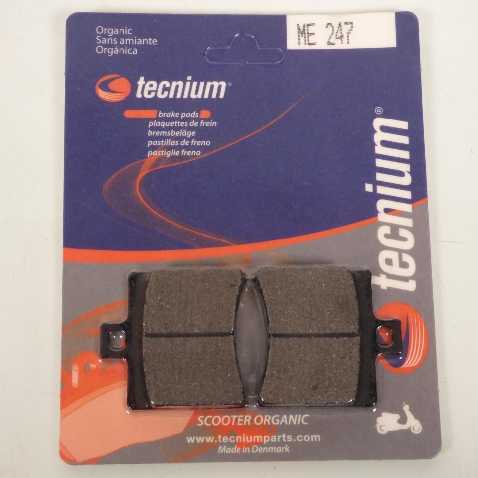 Plaquette de frein Tecnium AR pour scooter Aprilia Atlantic 125 2006-2012