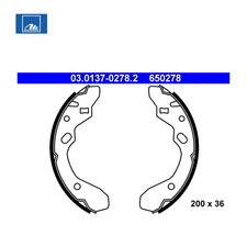 Mâchoire de frein Mazda MX3