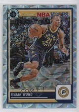 2023-24 Panini NBA Hoops Premium Stock Premium Prizm Isaiah Wong #139 1c5x