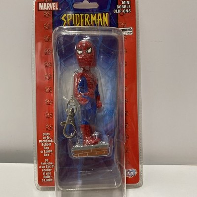 Marvel Spider-Man Mini Bobble Head Clip-On Collectible Toy
