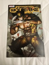 X DEATHS OF WOLVERINE #1 RYAN BROWN TRADE DRESS VARIANT MARVEL COMICS 2022