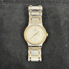 Seiko Quartz SQ 100 5H22-6050 bicolore batteria nuova vintage