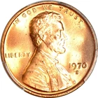 1970-S 1C Small Date Lincoln Cent PCGS MS65RD