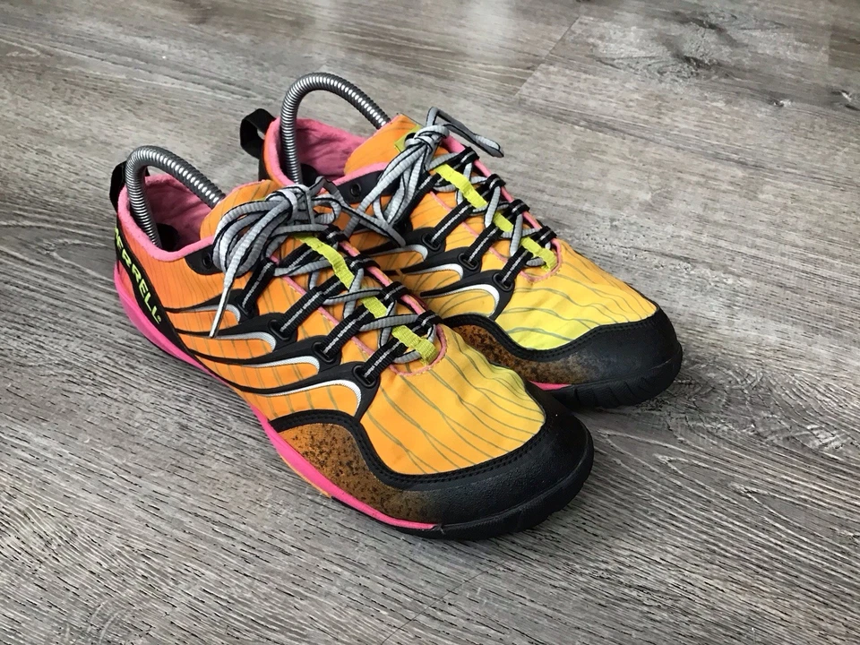 Merrell Womens Barefoot Lithe Glove Trail Running Shoes Cosmo Pink Size 9.5 - Image 2 of 4
