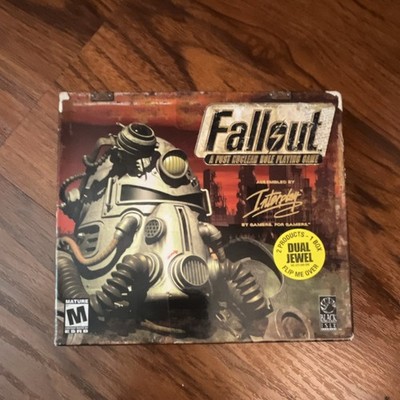 Interplay Fallout & Fallout 2 Dual Jewel Case Original PC Game Box Set