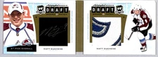 Matt Duchene 2011-12 UD The Cup Draft Boards Auto Patch /10 #ADB-MD Colorado