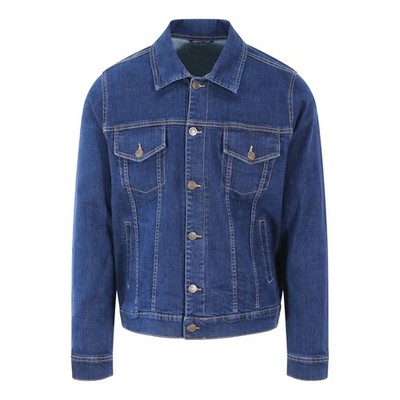 AWDis So Denim Noah Jeansjacke - Stretch Denim, 4-Pocket Styling