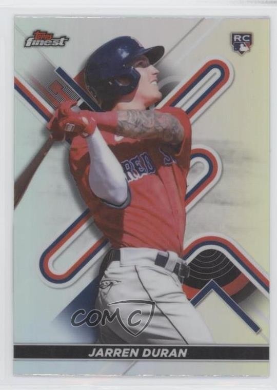2022 Topps Finest Refractor Jarren Duran #10 Rookie RC 11qd