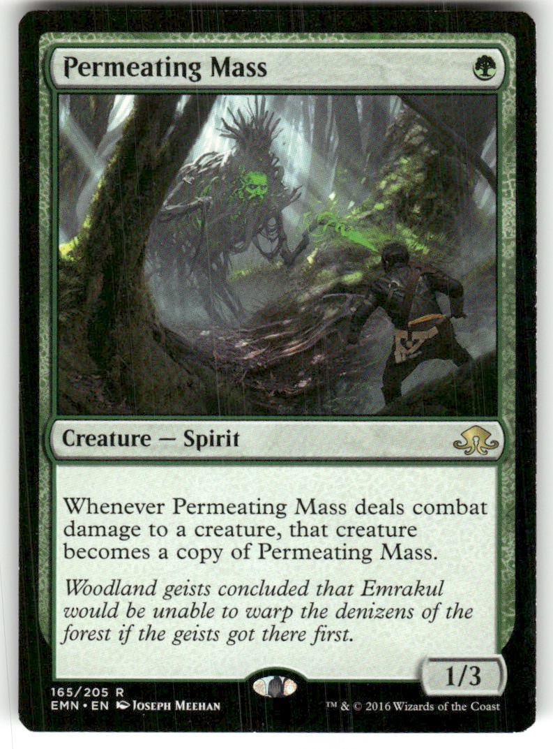 Permeating Mass 165 Rare Eldritch Moon Magic: The Gathering Near Mint