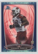 2014 Bowman Chrome Bubbles Refractor 73/99 Kareem Martin #173 0c2