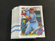 Lot of 100 Alec Bohm 2021 Topps Series 1 Base Card Number 277 Rookie