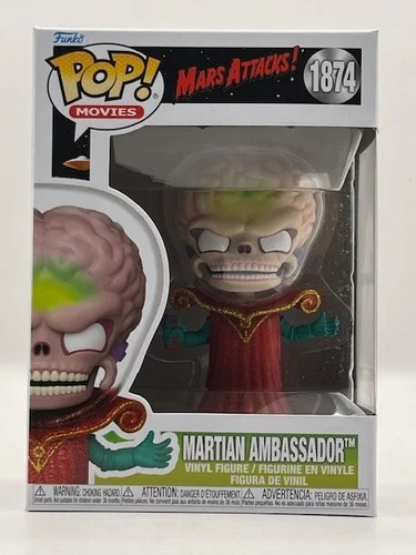 Funko POP!  Movies Mars Attacks! Martian Ambassador 1874