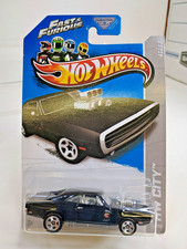 2012 Hot Wheels HW City FAST & FURIOUS '70 DODGE CHARGER R/T ~ Black ~ sealed