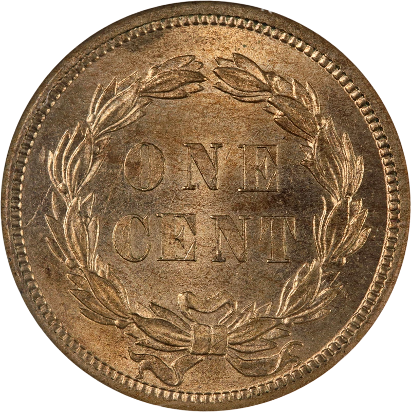 1859 Indian Cent NGC MS65 Superb Eye Appeal Strong Strike - Image 2 of 4