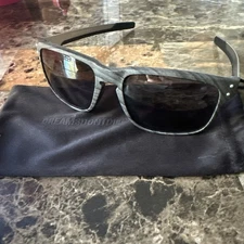 Oakley HOLBROOK MIX Sunglasses OO9384-0457 Woodgrain Frame W/ PRIZM Black Lens