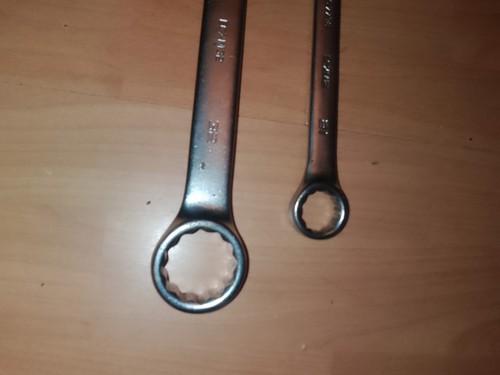 2 Snap On Tools 21 & 32mm Euro Tools combination Spanners ISO7738 ECXM garage - Picture 8 of 15