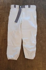 White Youth XL  Baseball Or Softball Pants Sand Knit By Ripon Athletic
