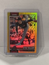 RYNE NELSON 2026 TOPPS SERIES 1 #114 GOLD SANDGLITTER FOIL /399 DIAMONDBACKS