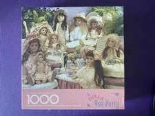 Vintage Springbok Puzzle The Dolls Tea Party  Complete