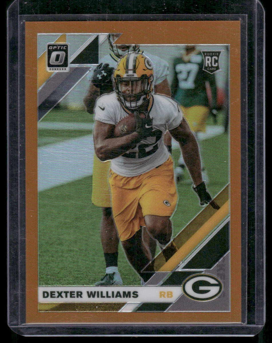 Dexter Williams Panini Donruss Optic #146 Orange