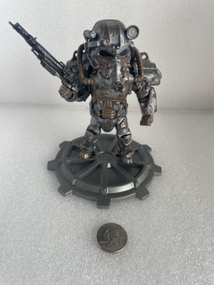 Fallout 4 T-60 Custom Power Armor Loot Crate Figure (Rusted) READ DESCRIPTION!