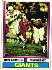 1974 Topps Ron Johnson #180