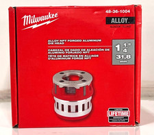 Milwaukee 48-36-1004 1-1/4"  ALLOY NPT Forged Aluminum Die Head