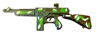 Vintage 1980s MARX Toy 20" Machine Gun /Ratatat Tat Noise/Camouflage/WORKS