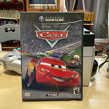 THQ Disney Pixar Cars Nintendo GameCube NTSC-U/C E 2006 Manual Included
