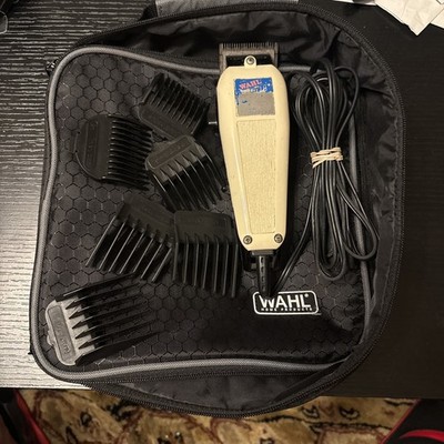 Wahl Home Cut Adjustable 305G Model MC Hair Clipper, case, guards. Working