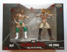 AEW Blood & Guts MJF & CM Punk Ringside Exclusive Action Figure Jazwares