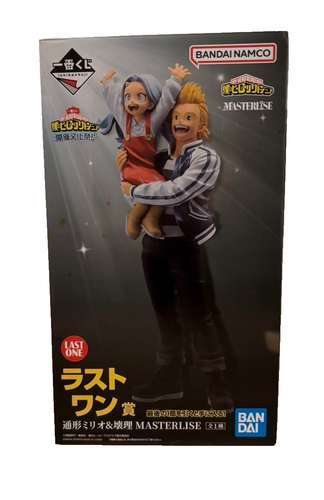 Figure My Hero Academia Mirio & Eri Banpresto - Ichiban Kuji Last One 2024, Env. 28 Cm, Occasion
