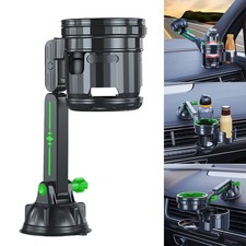 Robuster Auto Getränkehalter mit Saugnapf für sicheren Getränkehalt unterwegs