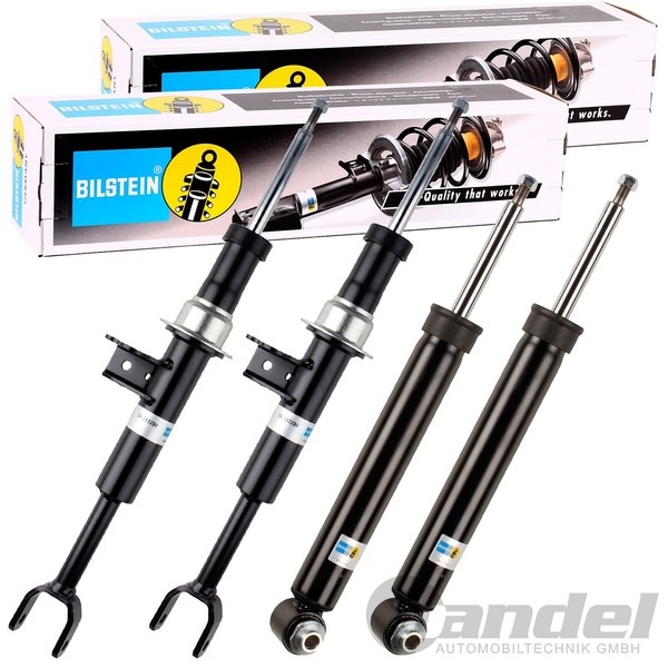 4X Bilstein B4 StossdÄMpfer Vorne + Hinten Passend FüR BMW 5Er F11 Touring Kombi-image