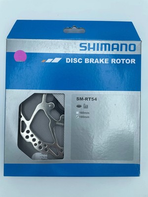 Shimano Deore SM-RT54-M Disc Brake Rotor - 180mm, Center Lock, Resin Pads Only