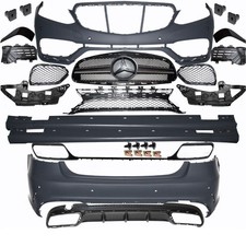 Mercedes W212 Front Heck Sto&szlig;stange Seitenschweller +Grill + Zubeh&ouml;r f&uuml;r E63 AMG