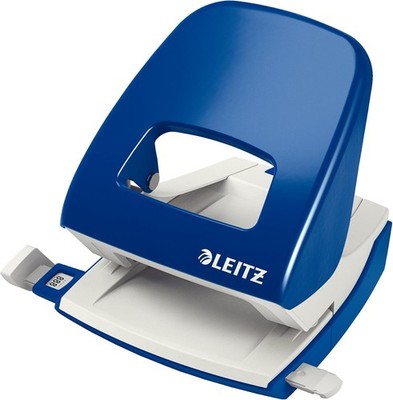 Leitz Büro Locher aus Metall Für 30 Blatt Anschlagschiene mit Formatangaben