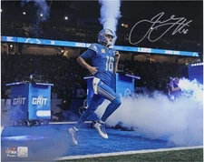 Jared Goff Detroit Lions Autographed 16" x 20" Tunnel Entrance Photograph