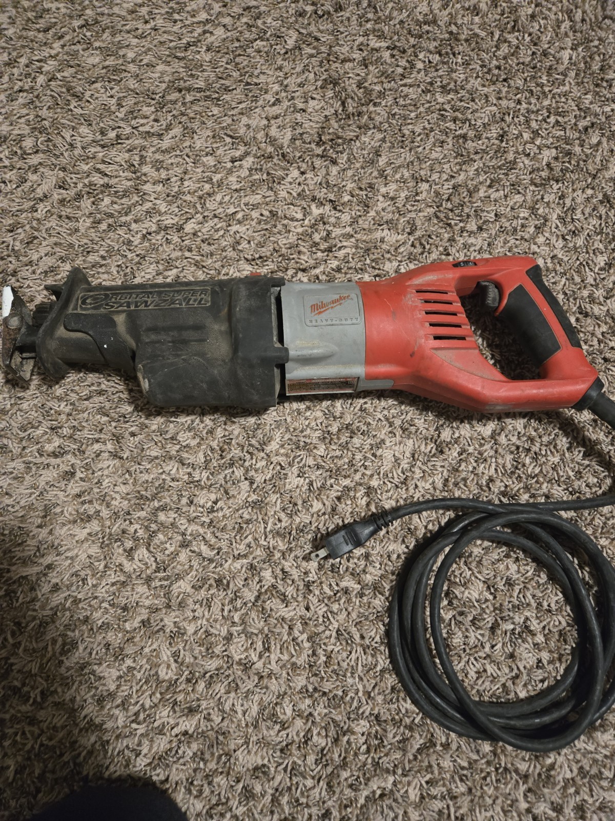 Milwaukee 6538-21 Super Sawzall Orbital Reciprocating Saw
