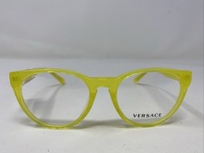 Versace Kids Italy 3321U 5374 48-17-130 Yellow Full Rim Eyeglasses Frame SE52