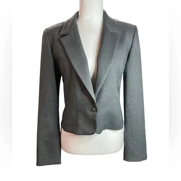 Handmade Gray Blazer Size Small EUC - image 1