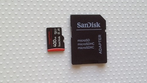 Carte mémoire MicroSDXC originale SanDisk Imagemate 400 Go - Livraison gratuite ! - Photo 2 sur 2