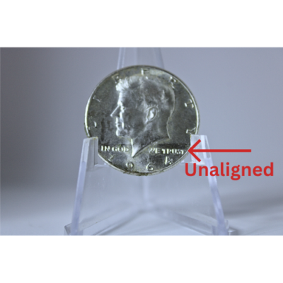 RARE 1964 Kennedy Half Dollar – Unaligned Die Error – 90% Silver