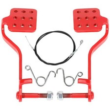 Go Kart PedalsGas Brake Pedal with 71'' Throttle Cable Kit for Predator 212cc...