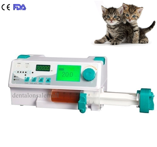Veterinary Syringe Pump Injection Machine Infusion Pump Alarm KVO Drug