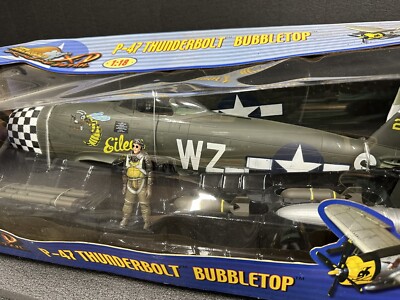 航空機・ヘリコプター P-47 THUNDERBOLT BUBBLETOP 1/18 Ultimate Soldier XD 1/18 Scale Aircraft P-47 Thunderbolt Bubbletop