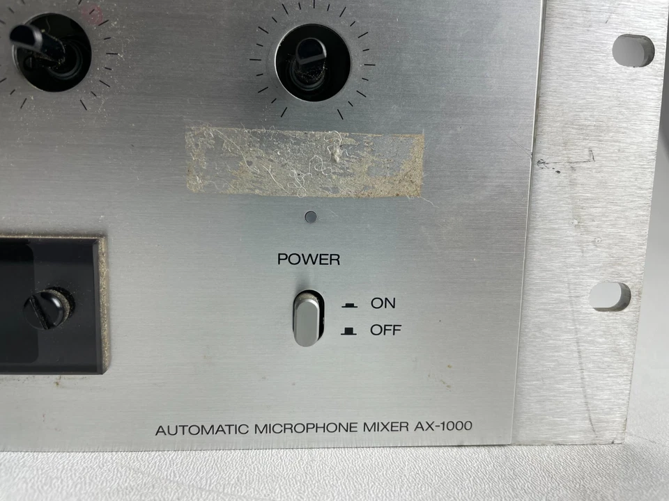 TOA AX-1000 自动麦克风混合器,七输入 — 第 3/4 张图片