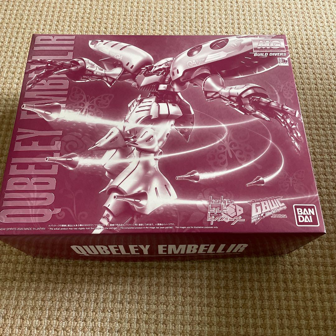 1/100 MG Qubeley Embellir Gundam Build Divers Plastic model Kit Japan