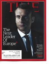 NOVEMBER 20 2017 TIME MAGAZINE FRENCH PRESIDENT EMMANUEL MACRON ADDICTION TEXAS